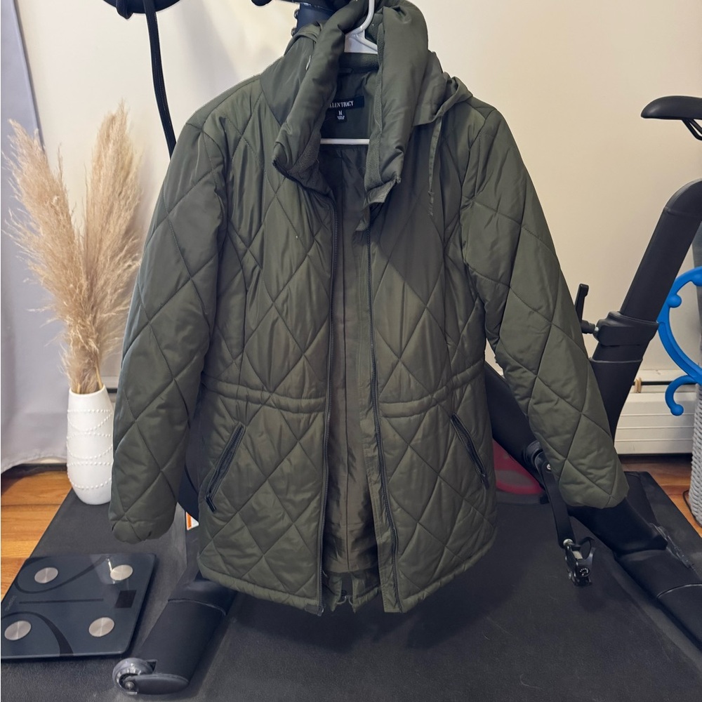 Quilted Green Jacket